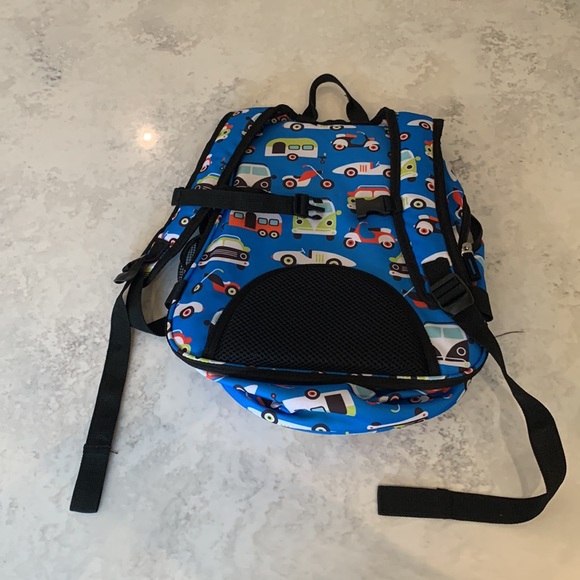 Obersee Kids Pre-School All-In-One Backpack with Cooler - Vehicles - Picture 3 of 7